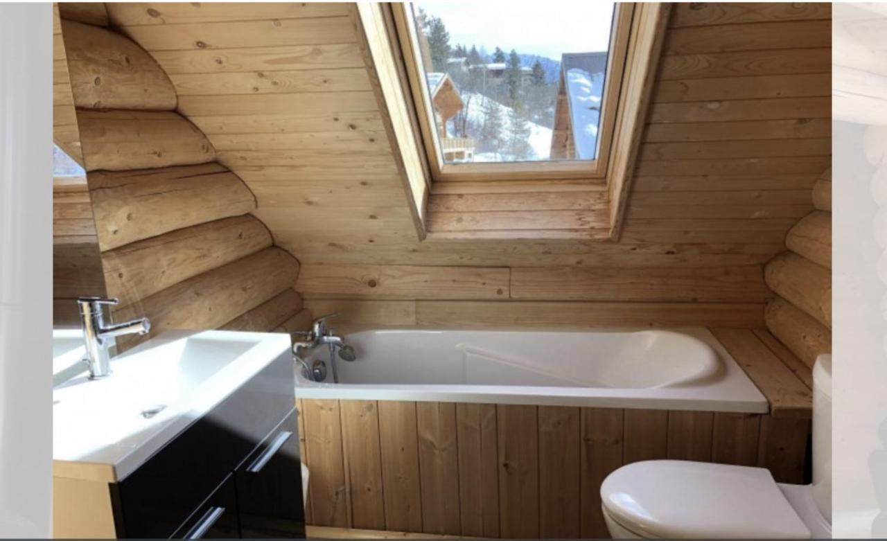 Chalet Les Pins Blancs อัลโลส ภายนอก รูปภาพ